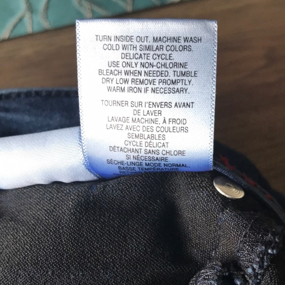 Eclipse Wallflower Size 0 Dark Wash Denim - Picture 6 of 7